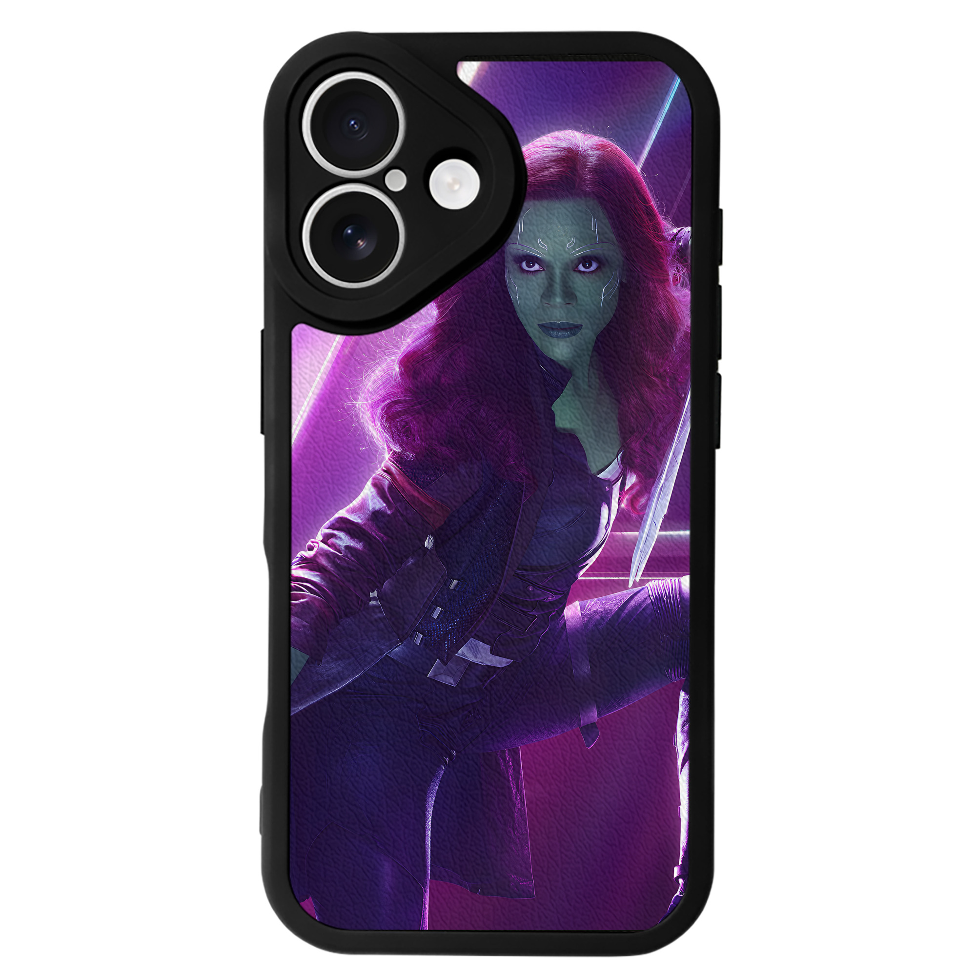 （画像用） アベンジャーズ The Avengers 【iPhone 16シリーズ対応】シリコンスマホケース（レザー調） 材質：シリコン